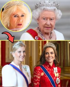“NEW TIARA, NEW ASCEND”: Sophie’s NEW Aquamarine Tiara SHATTERS Camilla’s Power – Confirm Catherine Monarchy’s True Leader